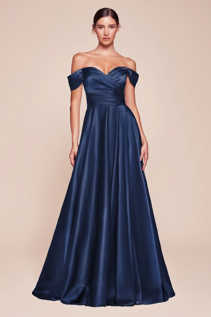 Vestido de Dama - Navy