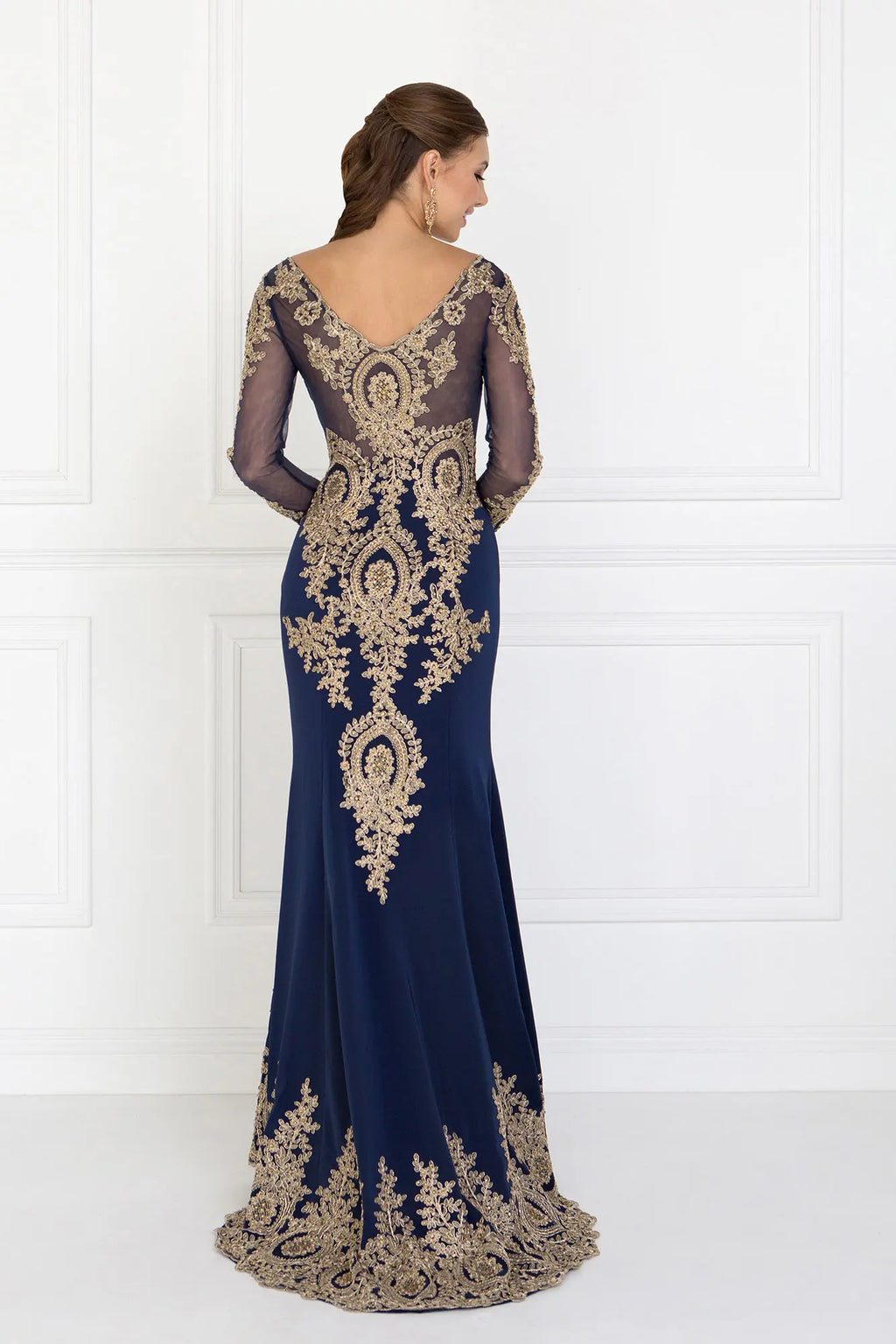 Vestido de Invitada - Navy