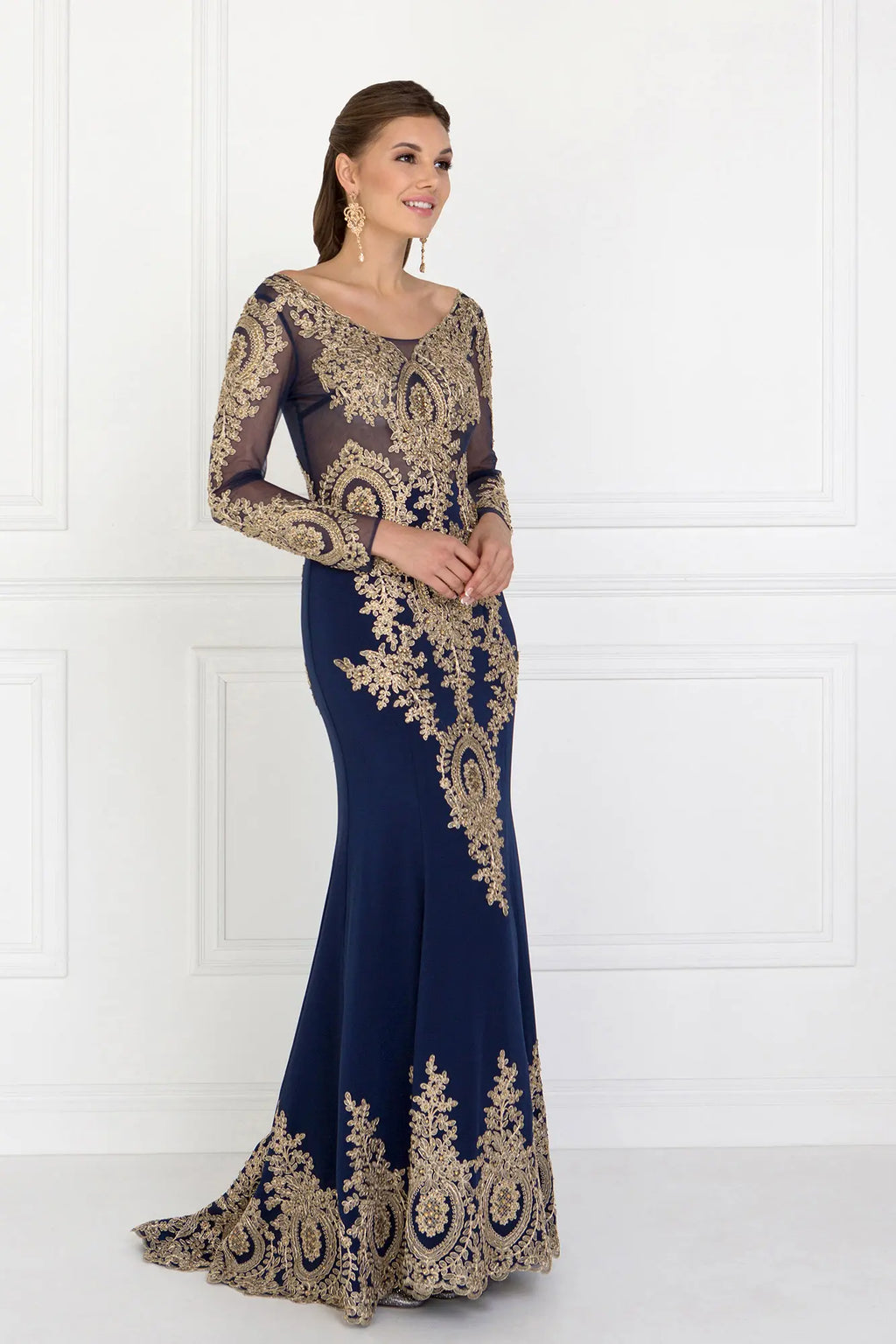 Vestido de Invitada - Navy