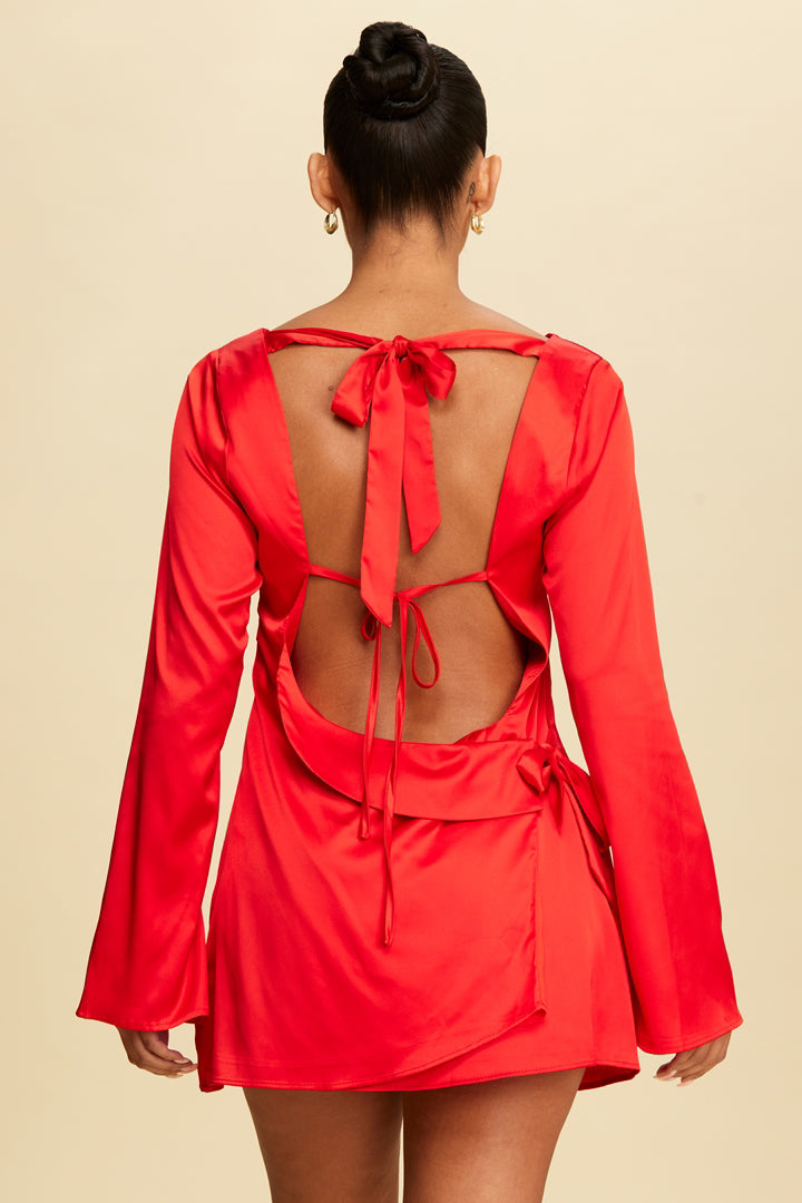 Vestido Corto - Red