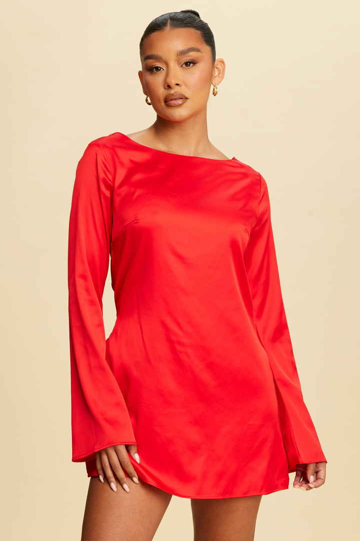 Vestido Corto - Red