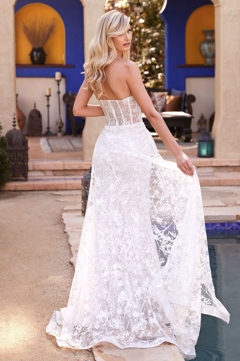 Vestido de Novia -Off White -Lace